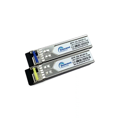1.25Gb/S Bi Directional Transceiver Tunggal LC/SC 1550nm Tx 1310nm Rx 20Km SFP Transceiver