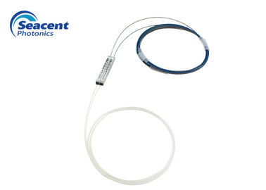 Rugi Rendah Serat Optik PLC Splitter Serat Telanjang 2x4 Tipe G657A1 1m Disesuaikan