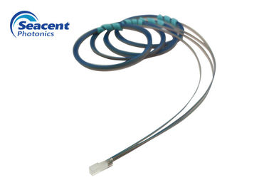 Multi Channel Optical Fiber Array Bahan Kaca Kuarsa Untuk Modul Optik Mikro