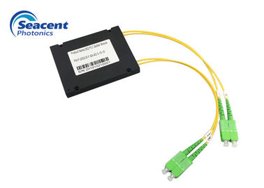 2X2 2.00mm ABS PLC Splitter Modul Disertifikasi oleh Telcordia GR.1209 Dan GR.1221