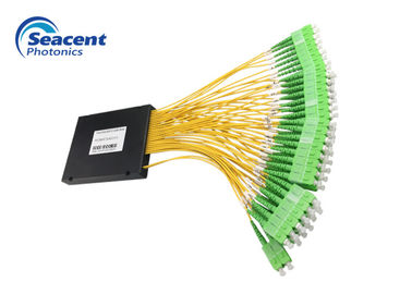 Low Insertion Loss Cassette PLC Splitter 2X64 Untuk jaringan FTTX PON