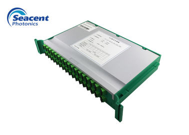FTTH PON Jenis baki PLC Splitter, Tipe Baki 2.0mm 2x32 Pembagi Optik