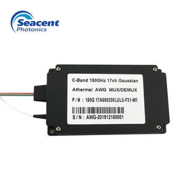 Ukuran Ringkas O Band Athermal AWG Module 17CH 150GHZ Keseragaman Tinggi