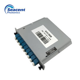 1270nm 1610nm CWDM Mux Demux LC Konektor APC 8 Saluran Untuk CATV