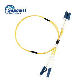 MM62.5 / 125 OM1 Kabel Serat Optik Patch Cord LC Ke LC Simplex Single Mode