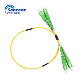 Singlemode Duplex Sc Apc Fiber Patch Cord Untuk FTTH FTTB FTTX Network