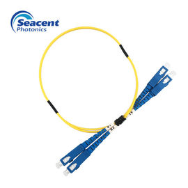 Duplex 9 / 125μM Kabel Mode Single Patch Fiber, Sc Sc Patch Cord UPC Polandia