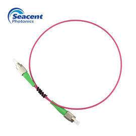 Multimode Simplex APC Fiber Optic Patch Cord FC Ke FC 2.0m Stabilitas Tinggi