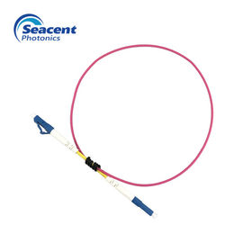 Multimode Duplex Fiber Optic Patch Cord Sc Lc 1m UPC Untuk Jaringan FTTX