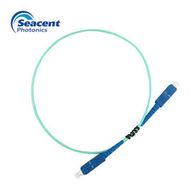 2.0mm UPC SC SC Fiber Optic Patch Cord Multimode Dengan Bahan PVC / LSZH