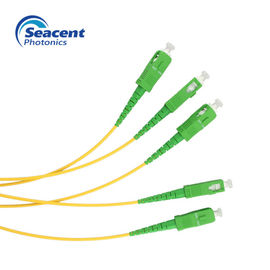 Single Mode Simplex Fiber Optik Pigtail FC / SC / LC / ST Connector APC / UPC Polandia