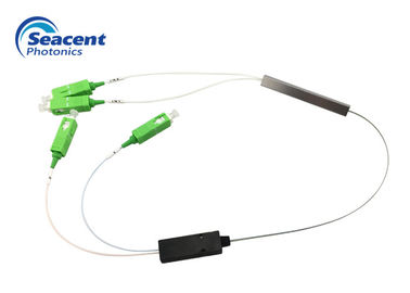 2x2 Branch Type PLC Splitter Kinerja Optik Bagus Untuk Sistem FTTH