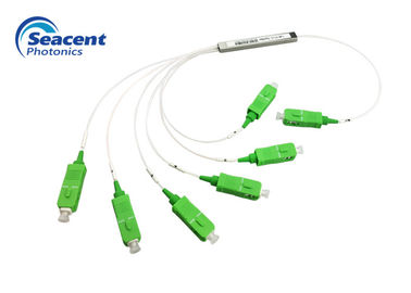 1x6 Plc Pembagi Serat Optik / Pembagi Kabel Audio Serat Optik